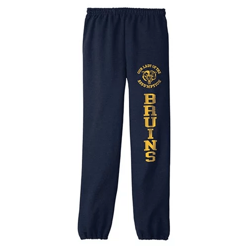 Spirit Wear School Pride Apparel l Our Lady of Assumption Bruins Sweatpants