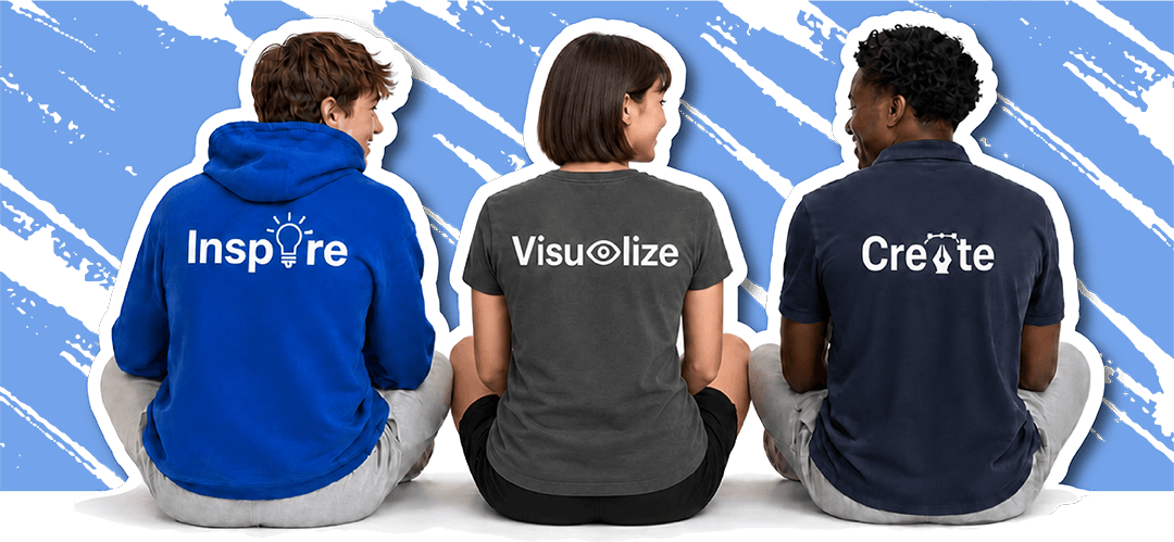 Custom apparel design inspiration